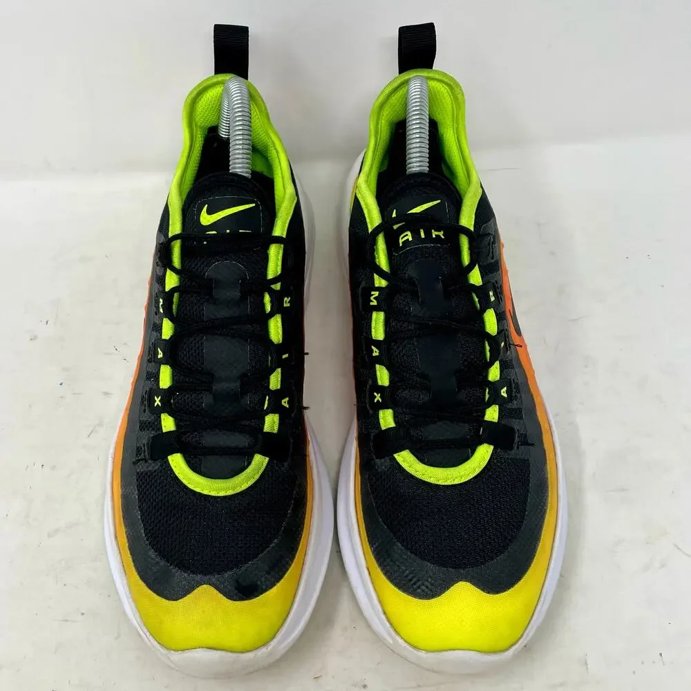 Nike Air Max Axis RF Black Orange Shoes Youth Boys Size 6Y